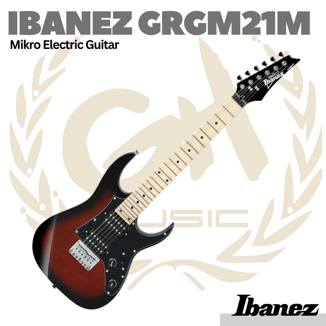 IBANEZ GRGM21M miKro Electric Guitar | Gitar Listrik Elektrik Mini 3/4