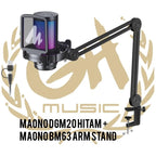 MAONO DGM20 Condenser USB Gaming RGB Microphone + Noise Reduction DM20
