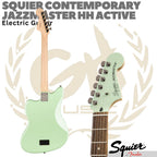 Squier Contemporary Active Jazzmaster HH Electric Guitar, Surf Pearl - Gitar Listrik