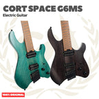 Cort Space G6MS Headless Multiscales Electric Guitar w/Bag - Gitar Listrik Elektrik