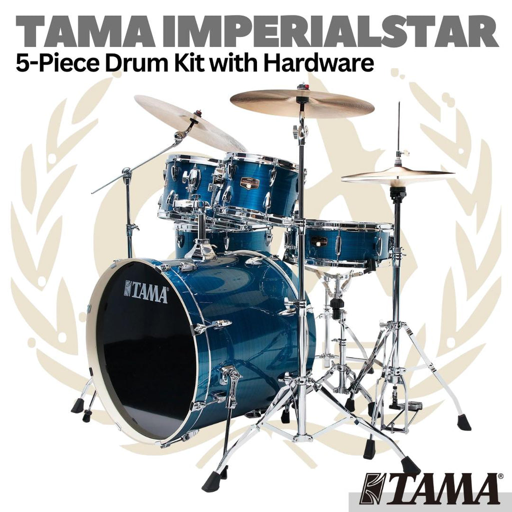 TAMA  IMPERIALSTAR Acoustic Drum Kit 5 Piece | Imperial Star IP52H6W