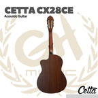 Cetta CX28CE Acoustic Guitar - Gitar Akustik