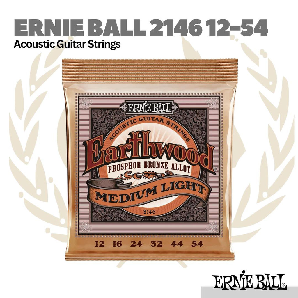 Ernie Ball 2146 Acoustic Guitar Strings 12-54 - Senar Gitar Akustik