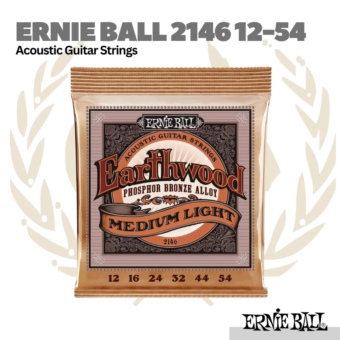 Ernie Ball 2146 Acoustic Guitar Strings 12-54 - Senar Gitar Akustik