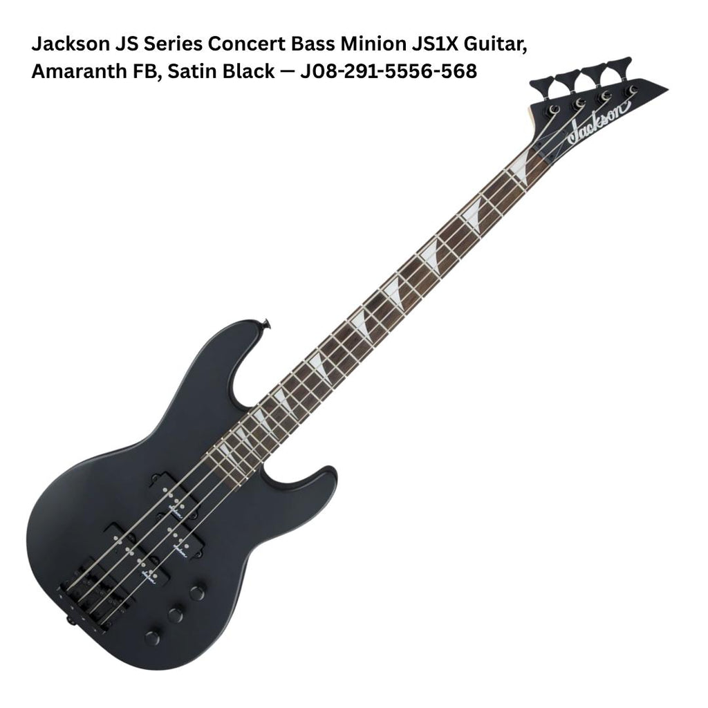 Jackson JS Series Concert Bass Minion JS1X Electric Bass Guitar - Bass Listrik Elektrik