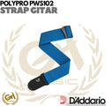 D'ADDARIO POLYPRO GUITAR STRAP Blue PWS102 - STRAP GITAR