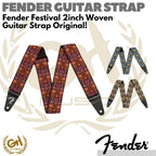 FENDER GITAR STRAP | Fender Festival 2inch Woven Guitar Strap