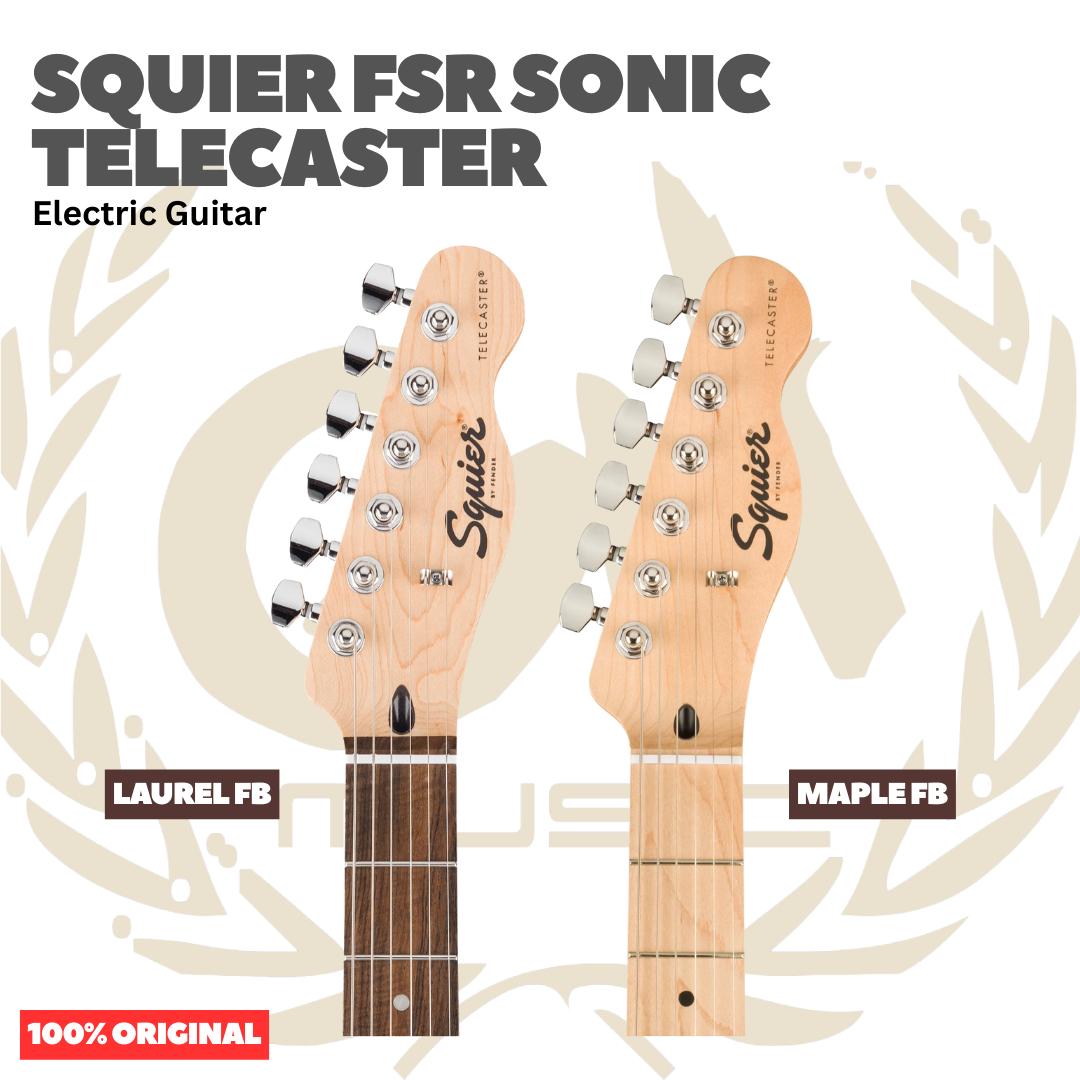 SQUIER FSR SONIC Telecaster Electric Guitar | Gitar Elektrik Listrik