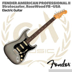 Fender American Professional II HSS Stratocaster Electric Guitar RW