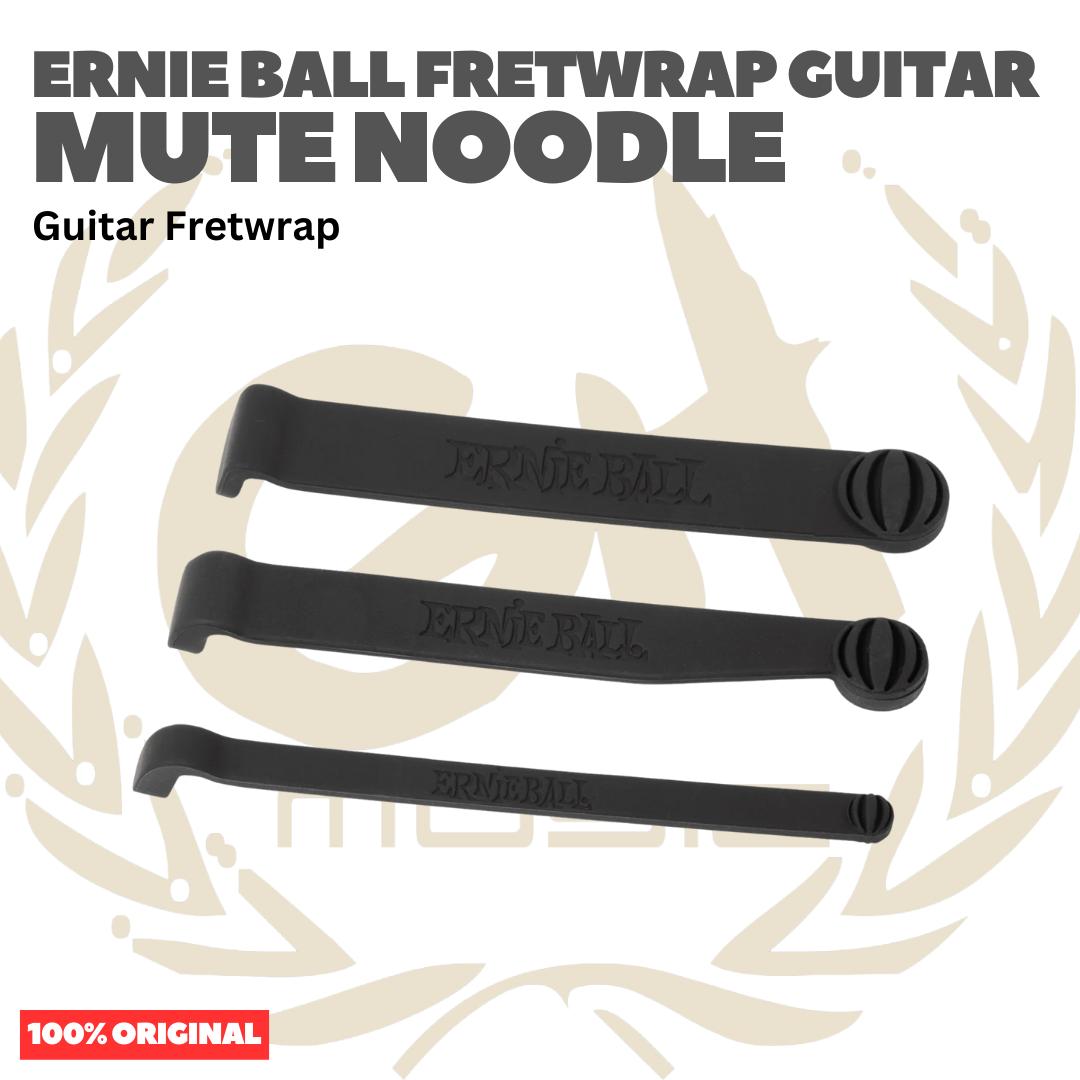 Ernie Ball Fretwrap Guitar Mute Noodle - Gitar String Dampener Peredam Senar