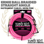 ERNIE BALL BRAIDED Straight Angle Instrument Cable | Kabel Jack Gitar