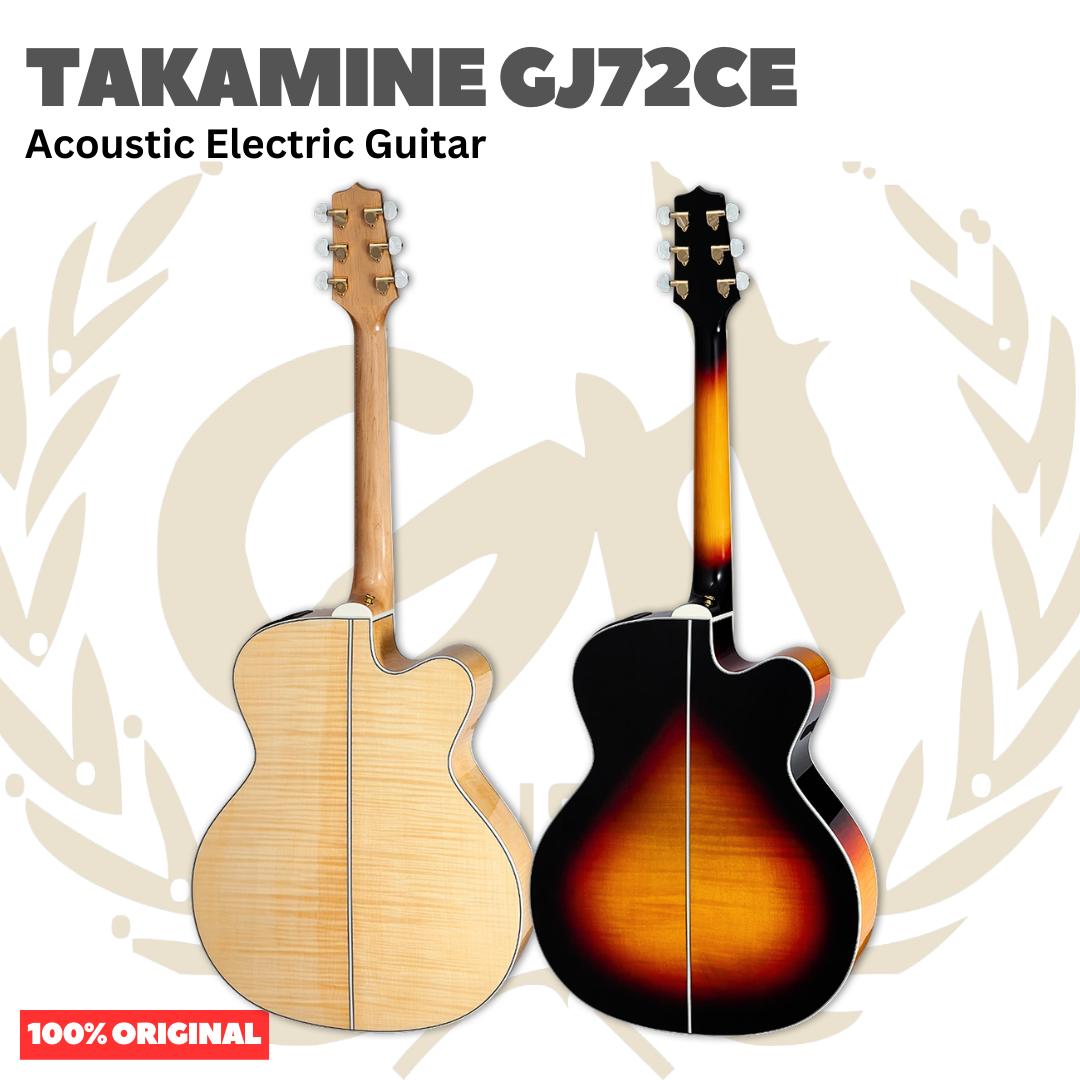 TAKAMINE GJ72CE Acoustic Electric Guitar - Gitar Akustik Listrik Elektrik dengan Preamp GJ72 CE Original Asli