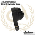Jackson 2inch Poly Guitar Strap - Strep Gitar Bass