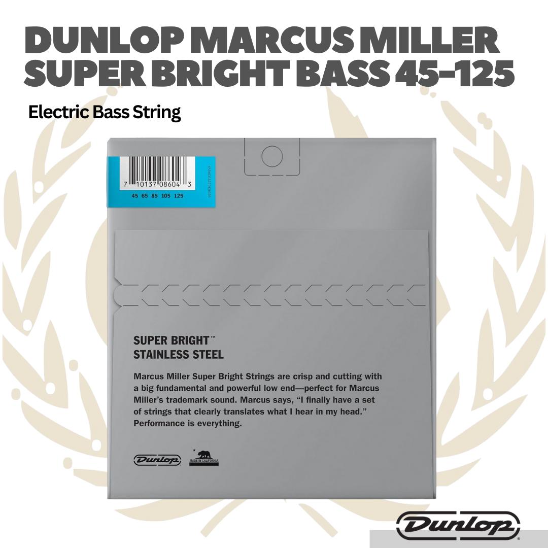 Dunlop MARCUS MILLER DBMMS45125 SUPER BRIGHTBASS STRINGS 5-STRING 45-125