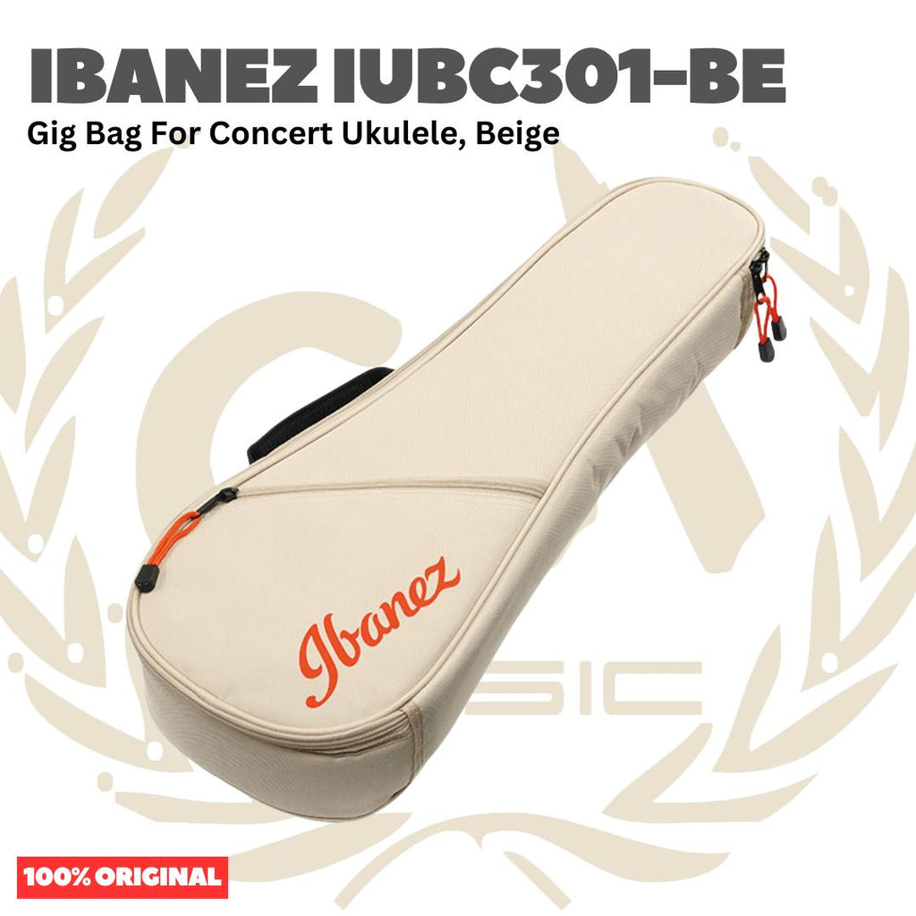 Ibanez IUBC301 Gig Bag For Concert Ukulele - Tas Ukulele