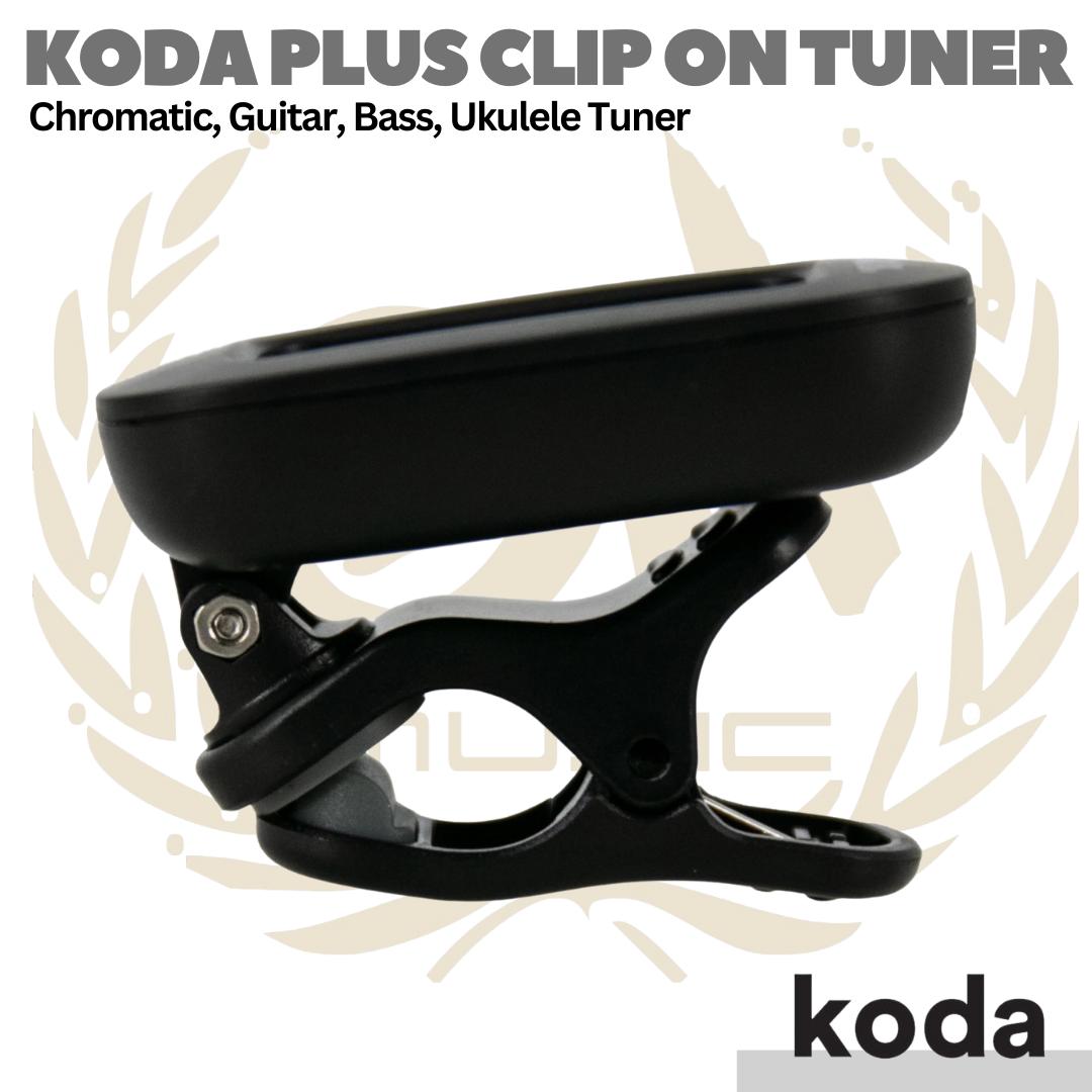 koda Plus Clip On Rechargeable Tuner ONE - Tuner Jepit Gitar, Bass,