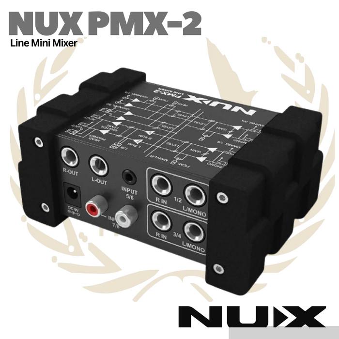 NUX PMX2 Mini Line Audio Mixer PMX-2