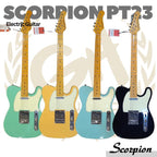 SCORPION PT23 Premium Series Electric Guitar | Gitar Telecaster Tele - BK