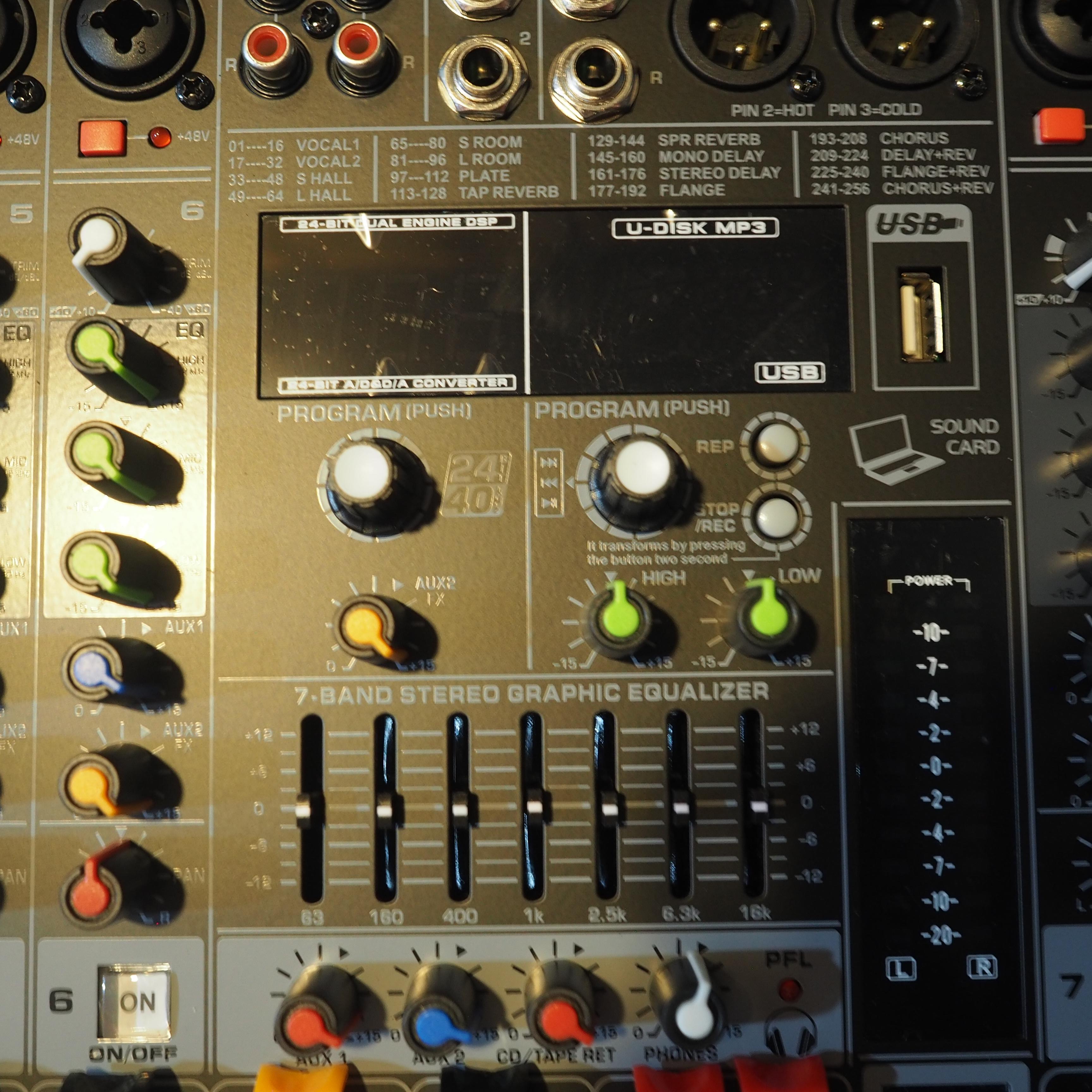 RECORDING TECH ULTRA 12 MIXING CONSOLE Audio Mixer 12 Channel Ultra12