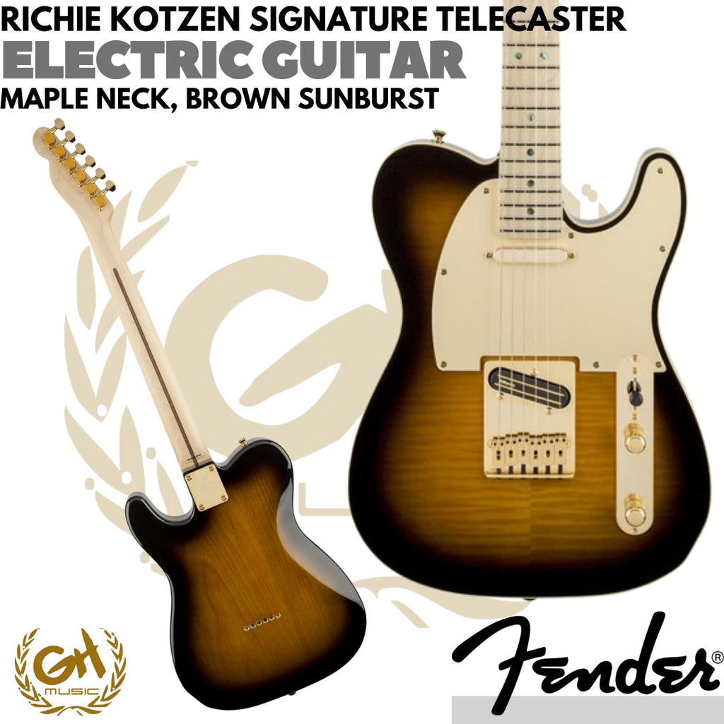 FENDER ARTIST RITCHIE KOTZEN TELECASTER, MAPLE NECK - GITAR ELEKTRIK