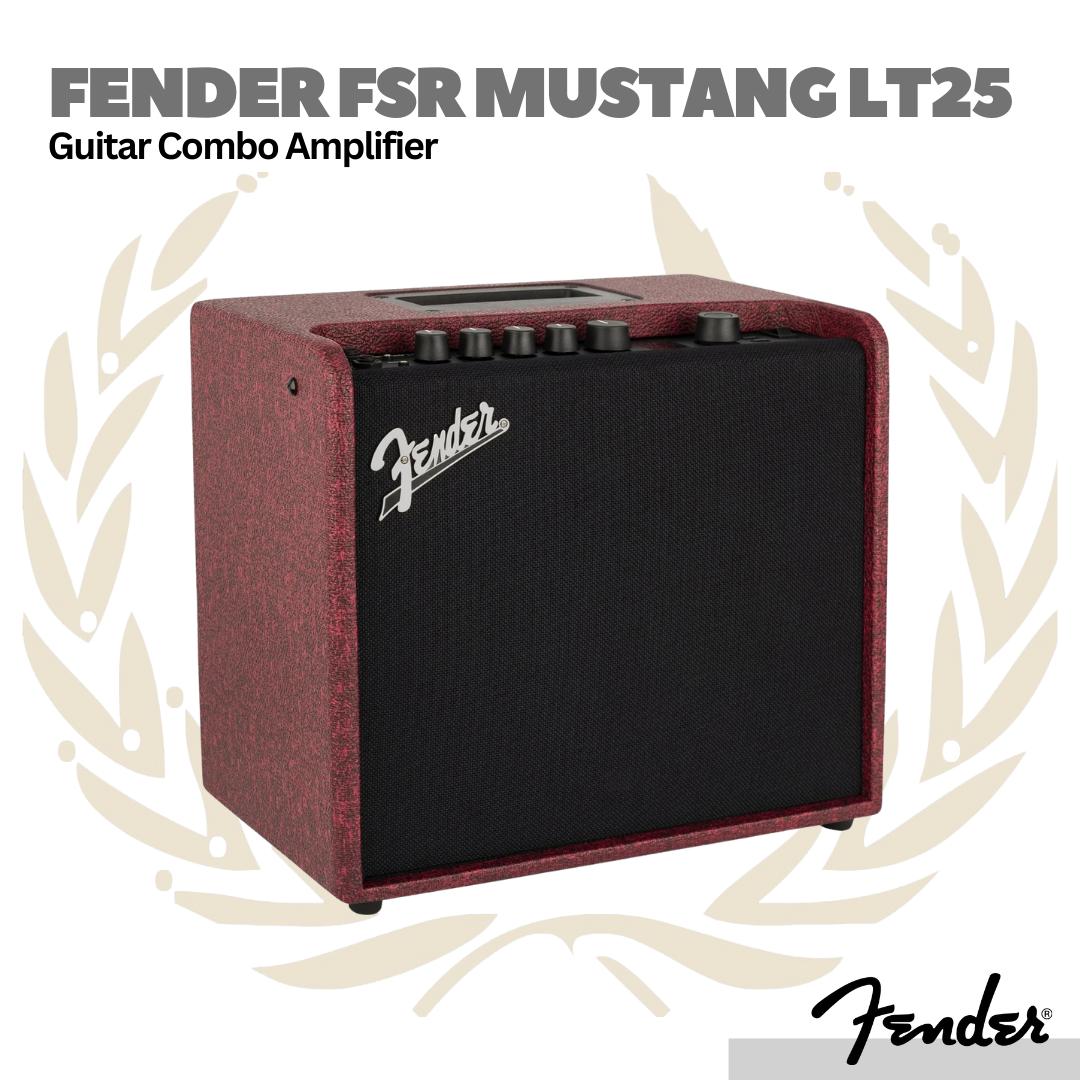 Fender Mustang LT25 Guitar Combo Amplifier - Ampli Gitar Elektrik