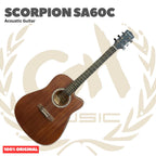 Scorpion SA60 Series Acoustic Guitar - Gitar Akustik SA 60 Original Asli