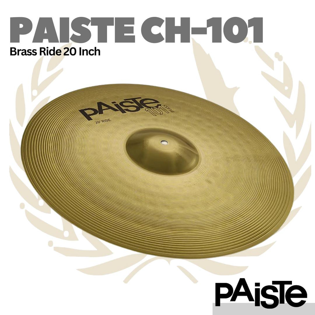 Paiste 101 20 Inch Brass Ride Cymbal CH101