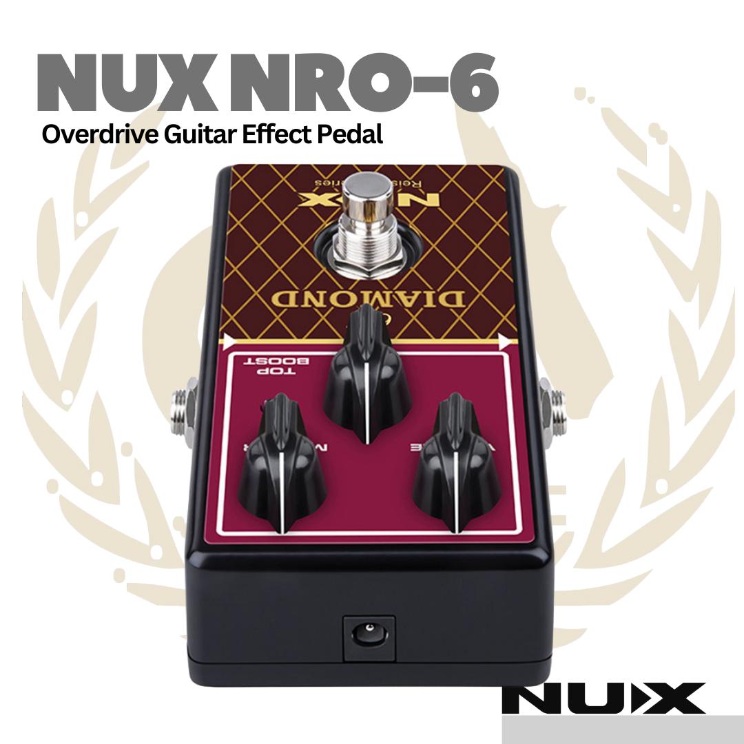 NUX NRO-6 63 Diamond Overdrive Effect Pedal - Efek GitarW