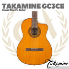 Takamine GC3CE Acoustic Electric Classical Guitar - Gitar Klasik Nylon