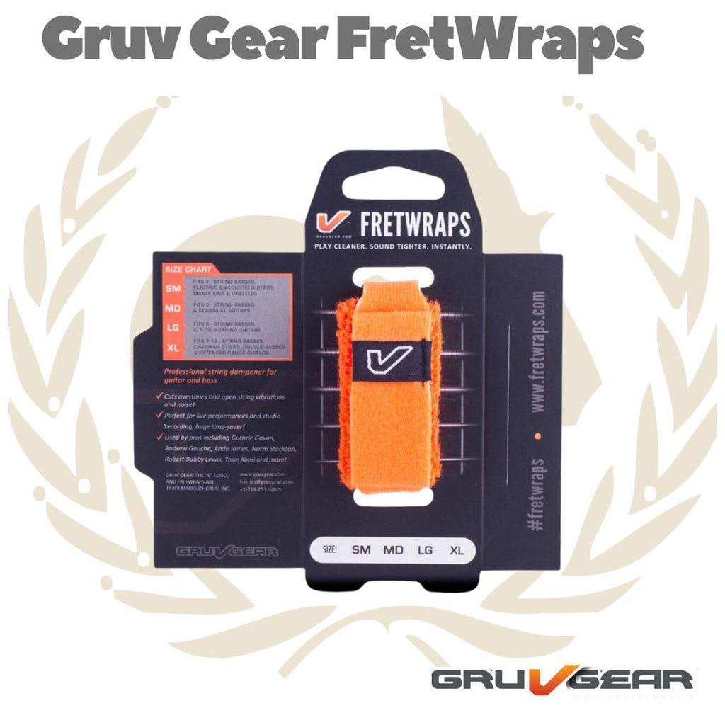 FretWraps by Gruv Gear HD Flare FW-1PK-ORG