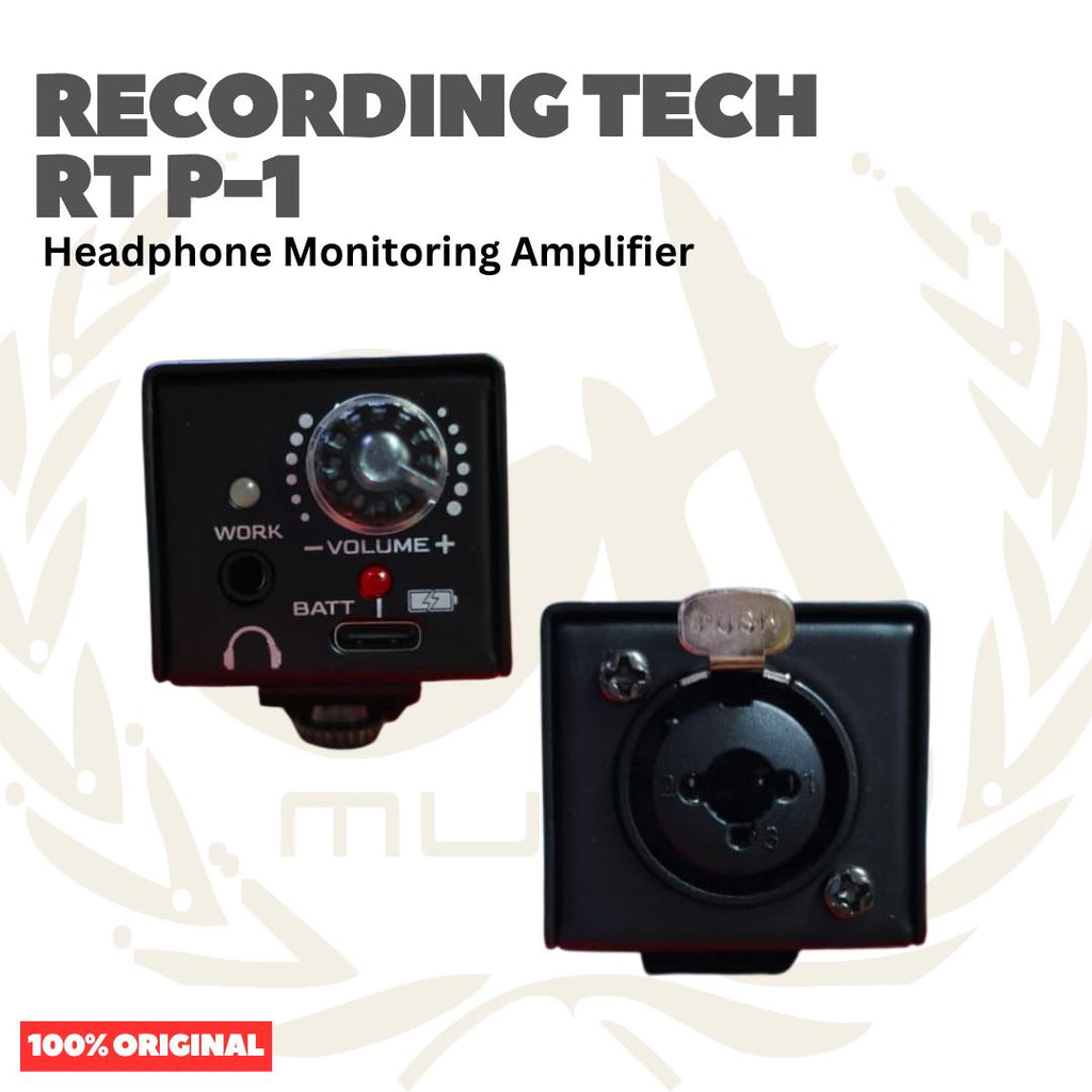 Recording Tech RT-P1 Personal Headphone Amplifier - Ampli Monitoring Panggung RTP1