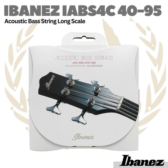 Ibanez IABS4C 40-95 Long Scale Acoustic Bass Strings - Bass Akustik