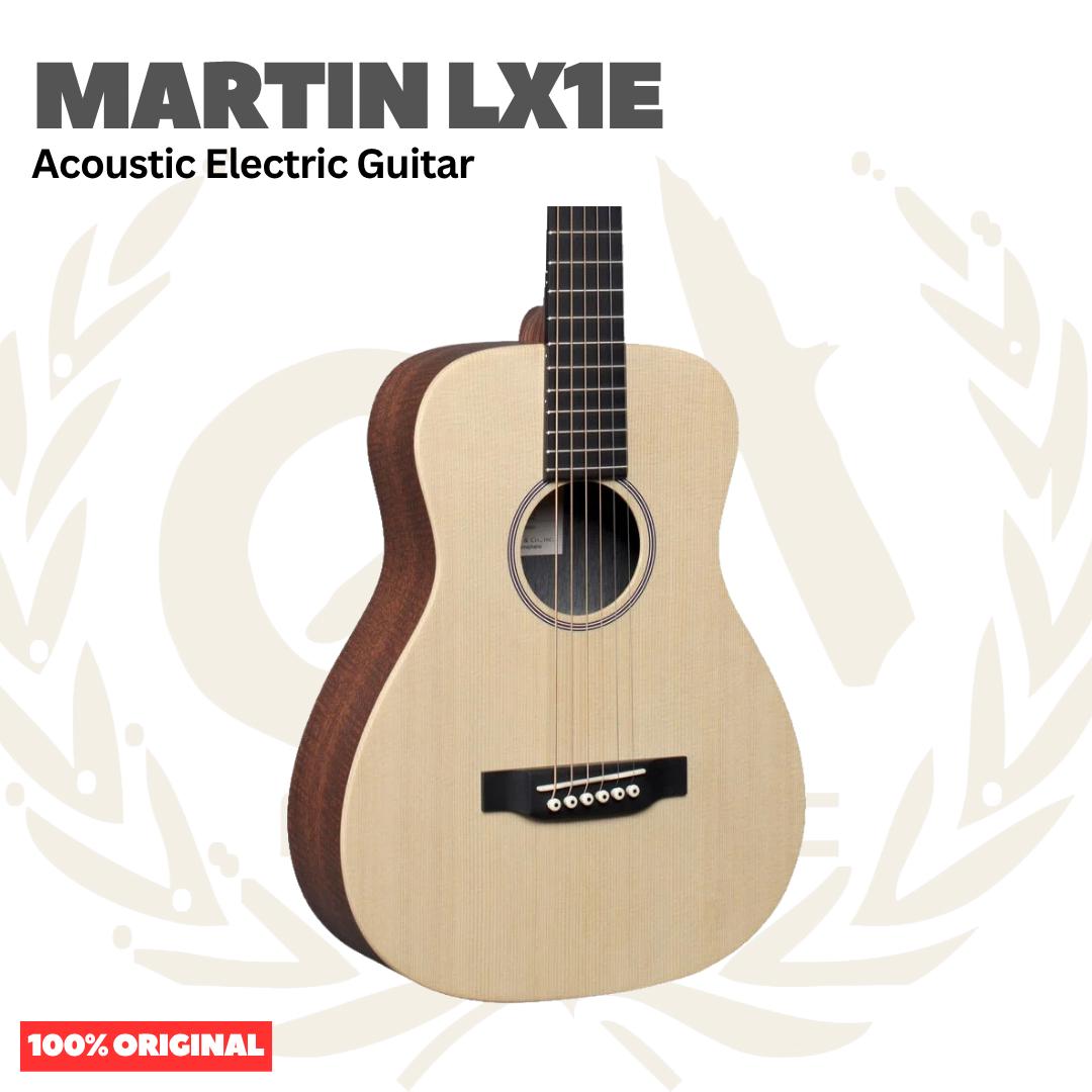 Martin LX1E Litte Martin Acoustic Electric w/Bag - Gitar Akustik Elektrik