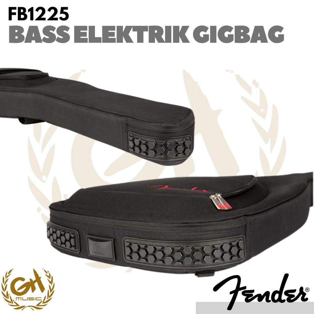 FENDER FB1225 Electric Bass Gig Bag - Gig Bag Bass Elektrik