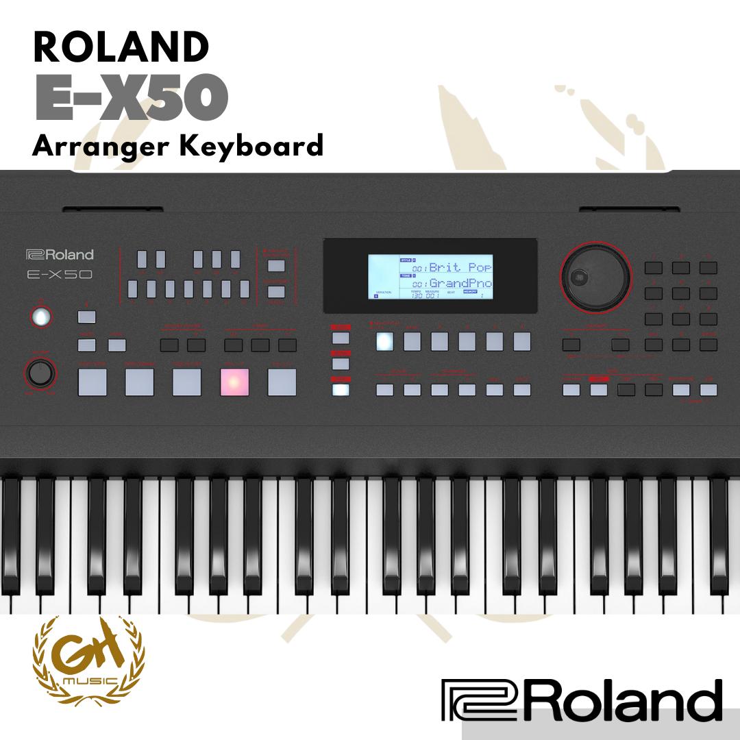 ROLAND E-X50 Arranger Keyboard | Piano EX50 EX-50