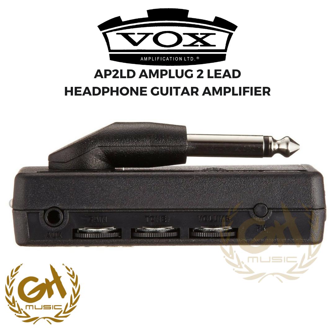 VOX AMPLUG 2 LEAD HEADPHONE GUITAR AMPLIFIER