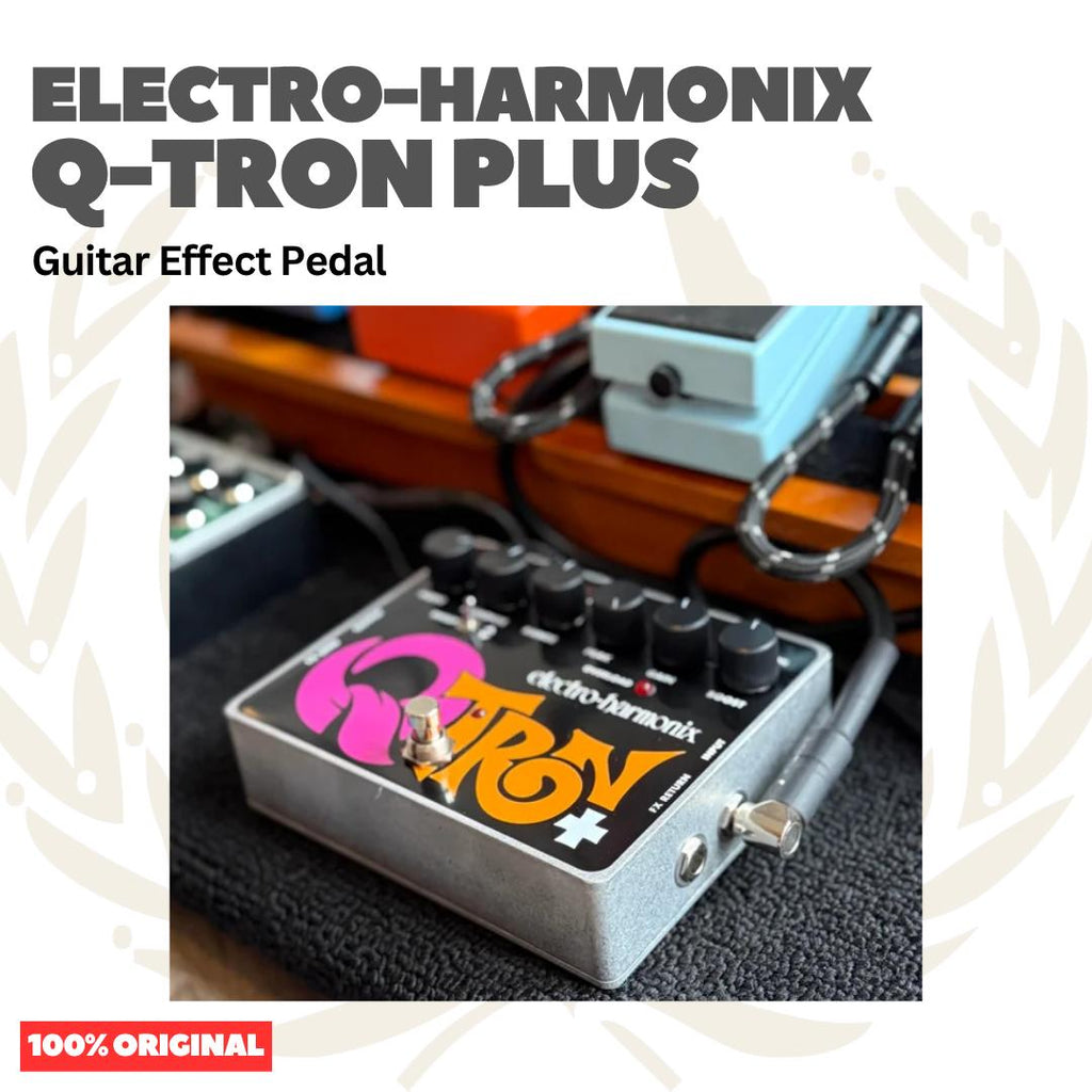 Electro-Harmonix Q-Tron Plus Guitar Effects Pedal - Efek Pedal Gitar