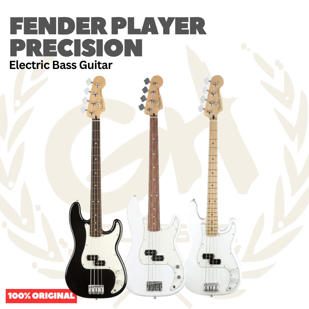 Fender Player Precision Electric Bass Guitar - Bass Listrik Elektrik