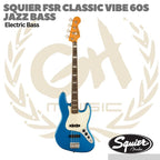 Squier FSR Classic Vibe L60s Jazz Bass - Bass Elektrik