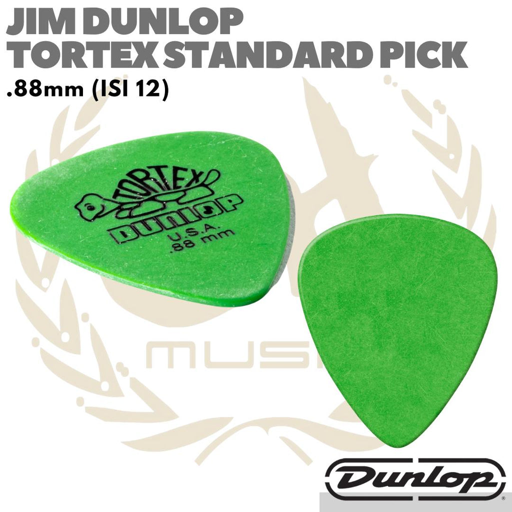 JIM DUNLOP TORTEX STANDARD PICK | Pik STD Gitar Bass isi 12