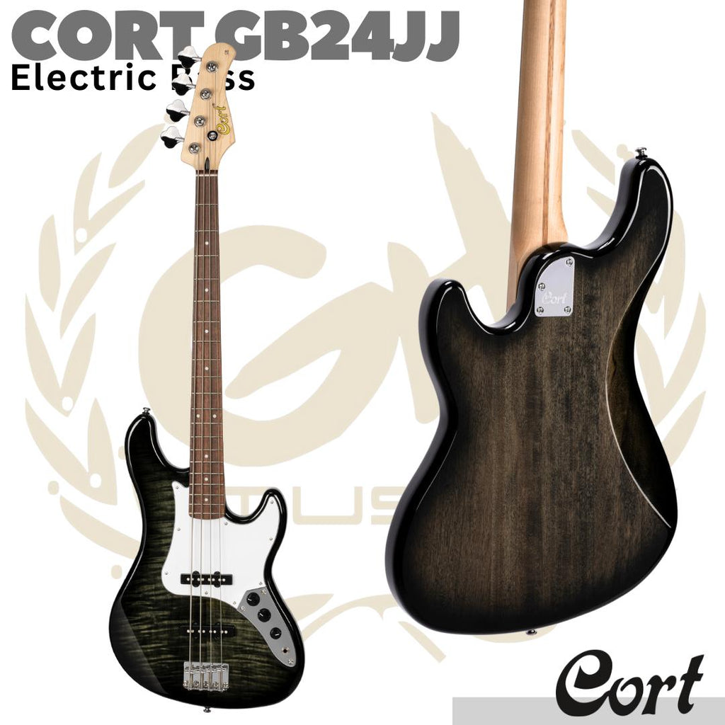 CORT GB24JJ Electric Bass Guitar - Bass Listrik Elektrik GB24