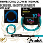 Fender Professional Series Glow in the Dark Instrument Cable - KABEL