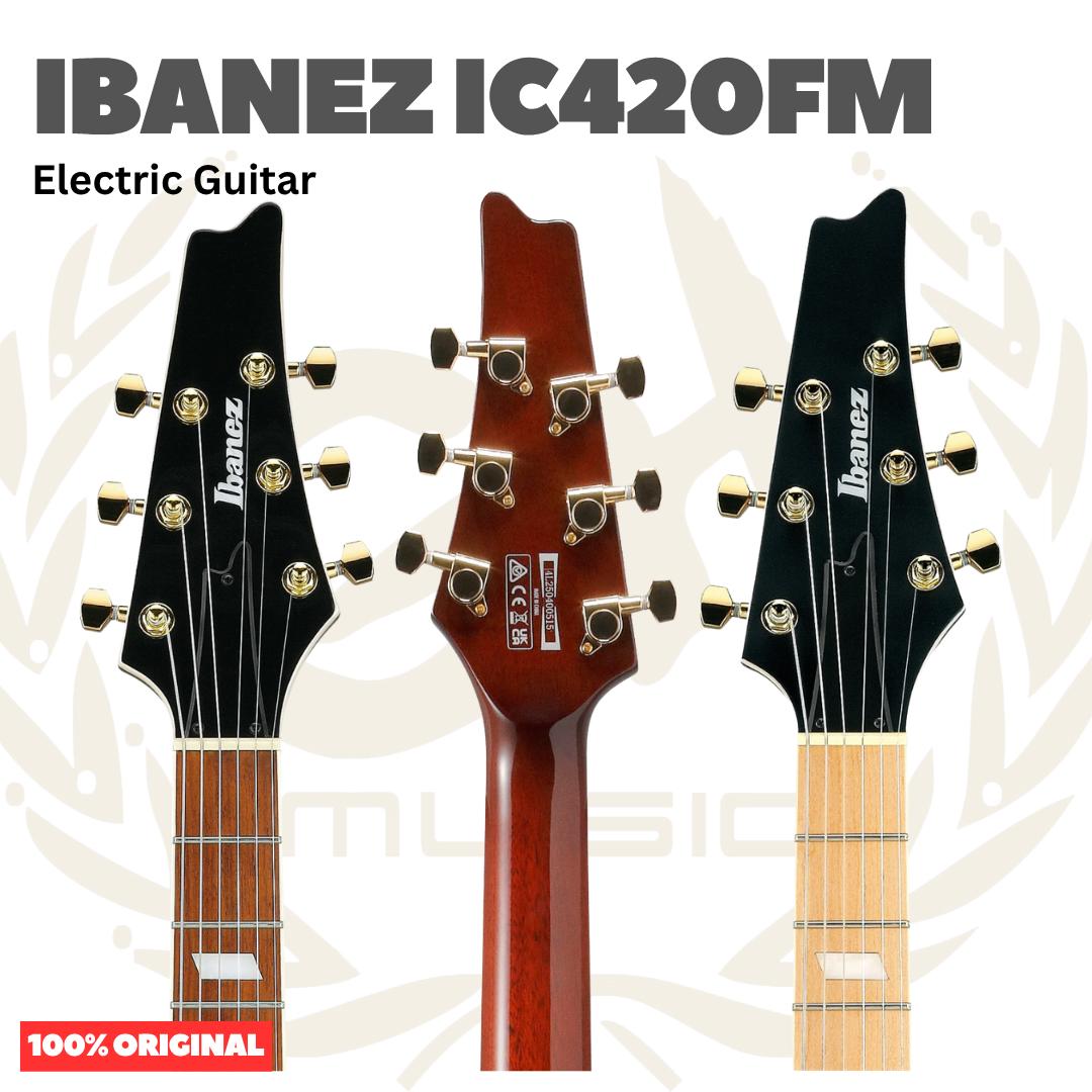 Ibanez Iceman IC420FM Electric Guitar w/IC Bag - Gitar Listrik Elektrik IC420