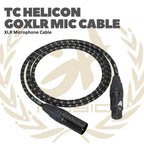 TC Helicon GOXLR Mic Cable XLR Microphone Cable 10ft - Kabel XLR Mik GO XLR Connectors