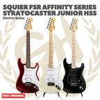 Squier FSR Affinity Series Stratocaster Junior HSS Electric Guitar - Gitar Listrik Elektrik Original Asli