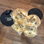CENTENT STU Cymbal Set + Bag 14", 16", 18", 20" | Simbal Drum Murah