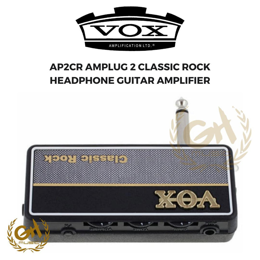 VOX AP2CR - AMPLUG 2 CLASSIC ROCK HEADPHONE GUITAR AMPLIFIER