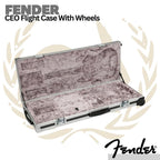 Fender CEO Flight Case w/ Wheels - Hardcase Koper Gitar Pesawat
