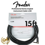 Fender Professional Series Angled Kabel Instrumen 4,5M Black