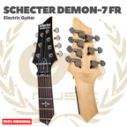 SCHECTER DEMON-7 FR 7 Strings Electric Guitar | Gitar Tremolo Up down